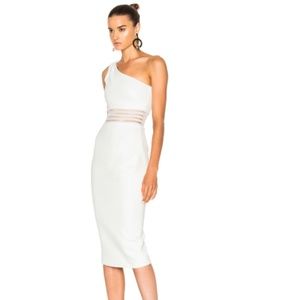 Nicholas Bandage One Shoulder Dress